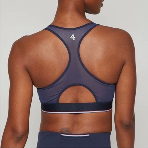 FOURLAPS CIRCUIT SPORTS BRA CORNFLOWER NAVY TANK SPORTS BRA XS - Picture 1 of 6
